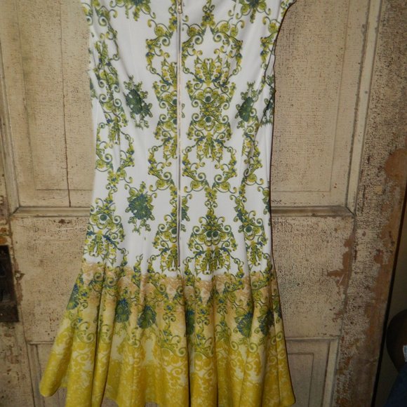 Julian Taylor Fit & Flare Dress Size 6 (X-29) - Picture 2 of 4